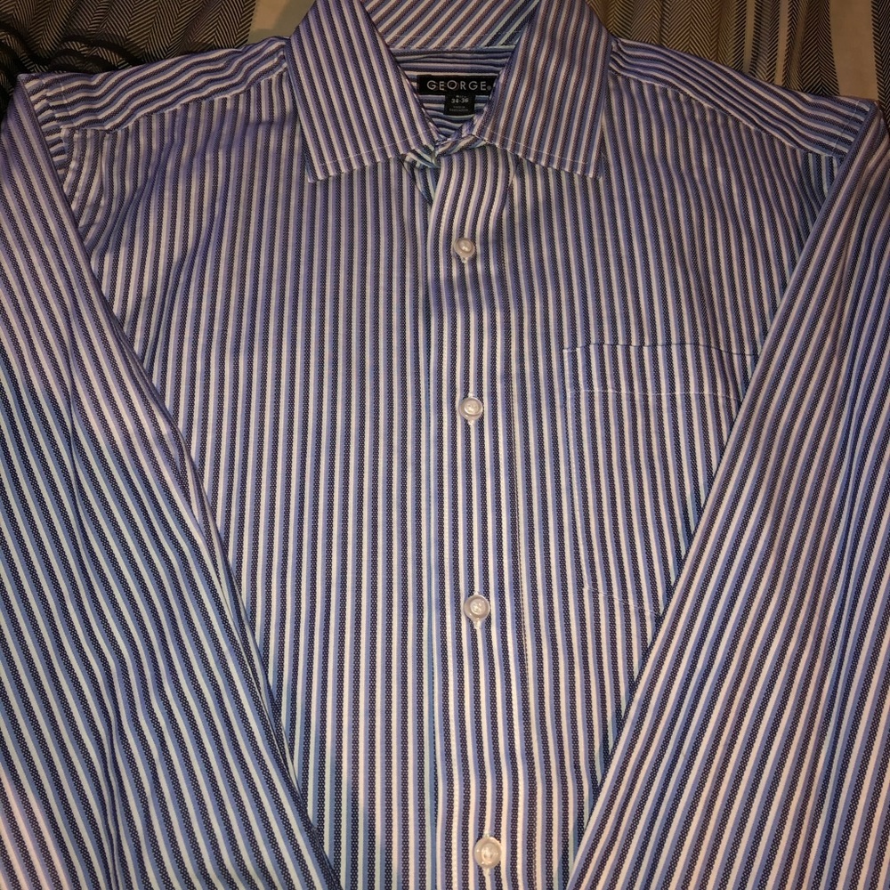 Men’s striped button up